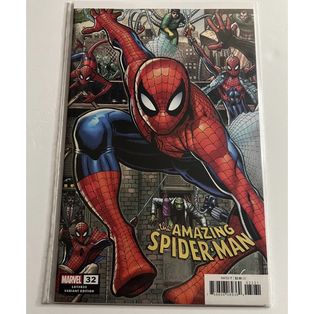 AMAZING SPIDER-MAN #32 LGY #833 ARTHUR ADAMS CONNECTING VARIANT *2019*